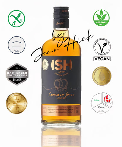 ISH — caribbean spiced spirit 0.0% (rum-style)