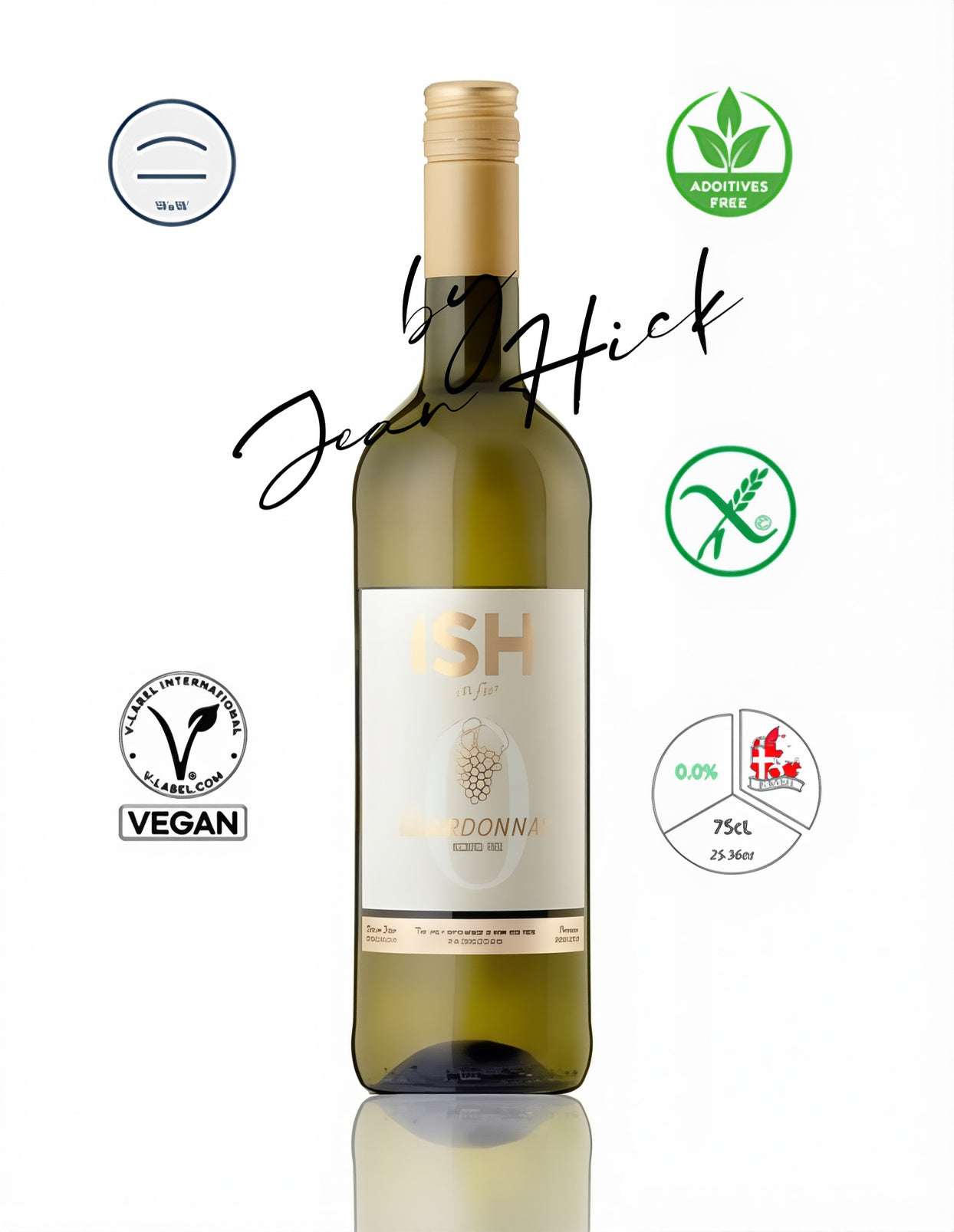 ISH — chardonnay white wine 0.0%