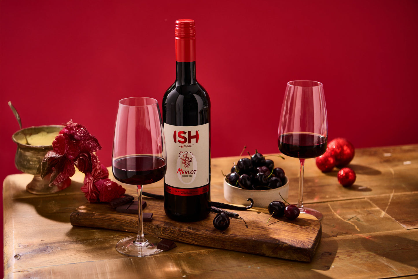 ISH — merlot red wine 0.0%
