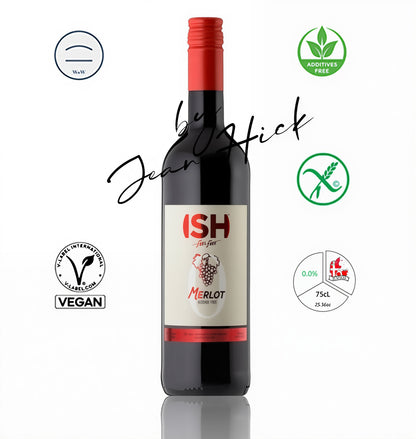 ISH — merlot red wine 0.0%