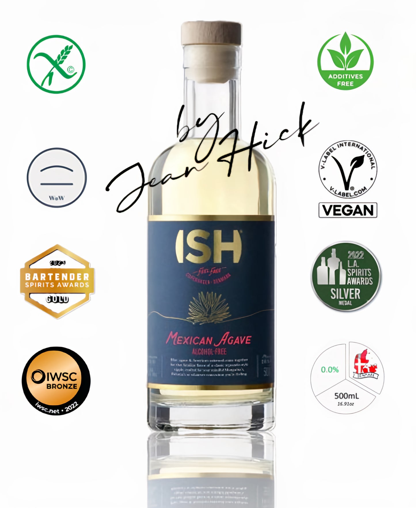 ISH — mexican agave spirit 0.0%