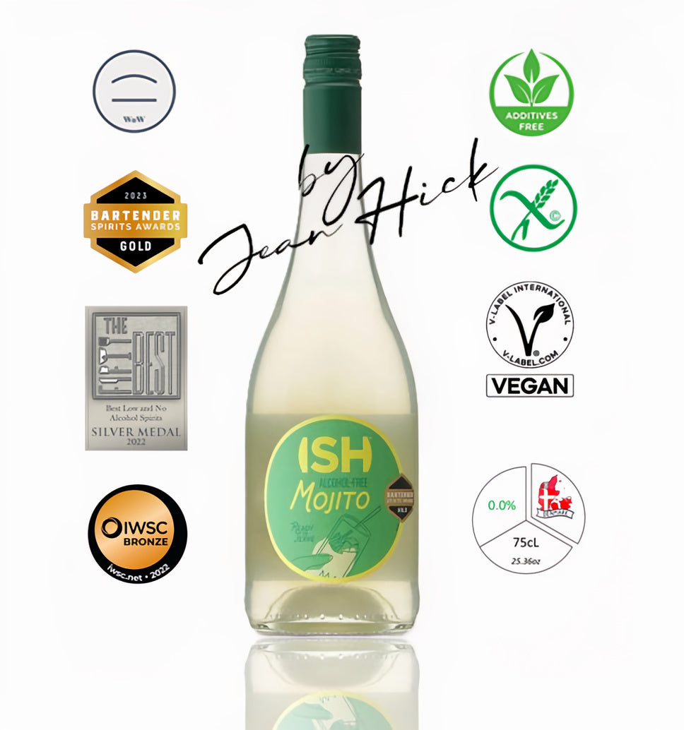 ISH — mojito 0.0% cocktail ready to serve (RTD)