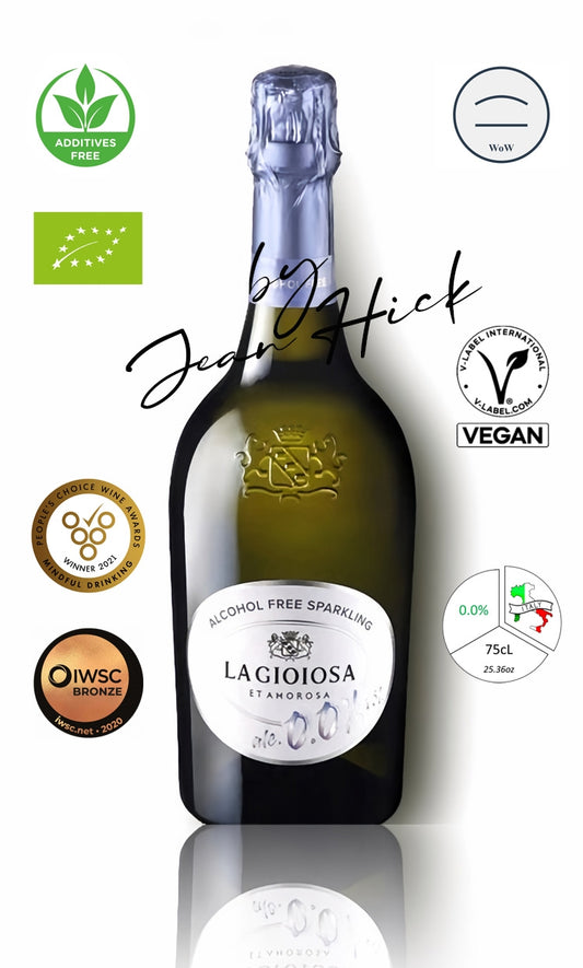 LA GIOIOSA ET AMOROSA 0.0% — vegan white sparkling wine