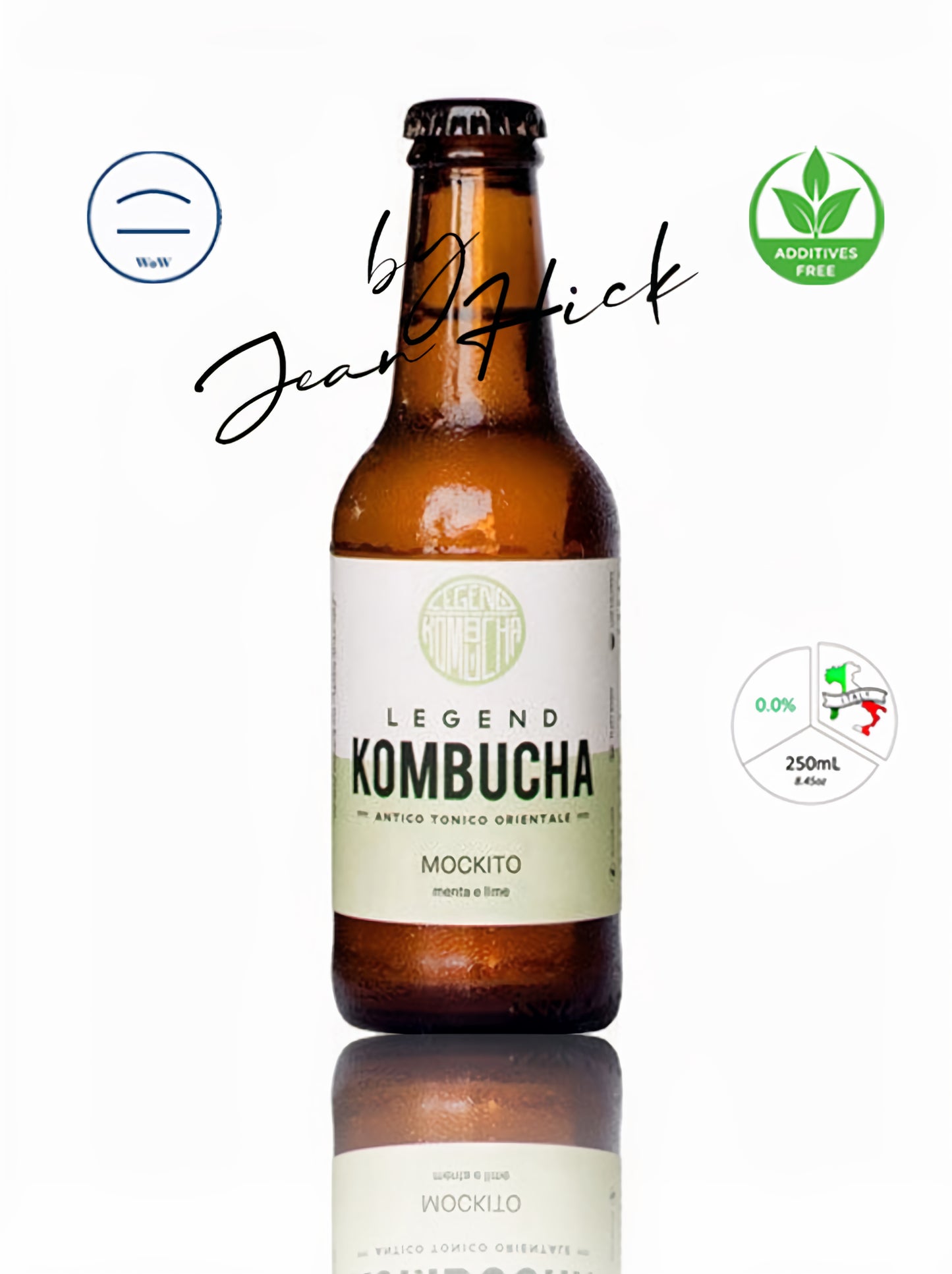 LEGEND KOMBUCHA MOCKITO - MINT AND LIME BOTTLE