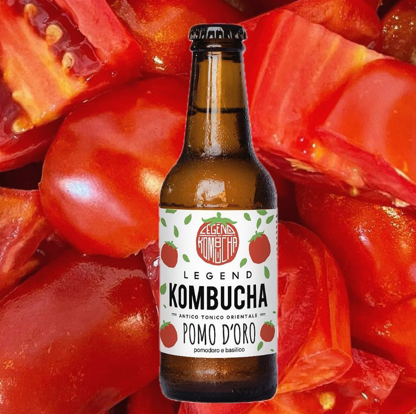 LEGEND KOMBUCHA POMO D'ORO - TOMATO AND BASIL BOTTLE