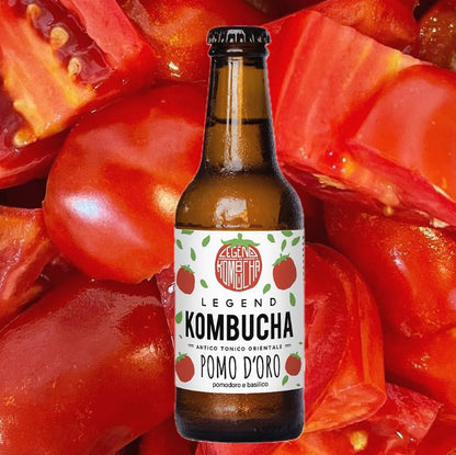 LEGEND KOMBUCHA POMO D'ORO - TOMATO AND BASIL BOTTLE