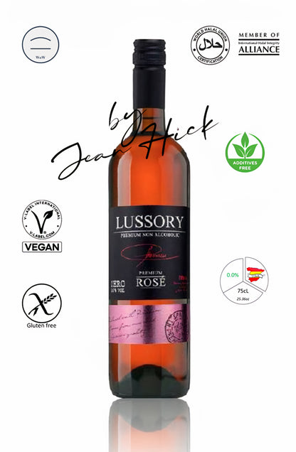 LUSSORY PREMIUM ROSÉ 0.0% — vegan still rosé wine