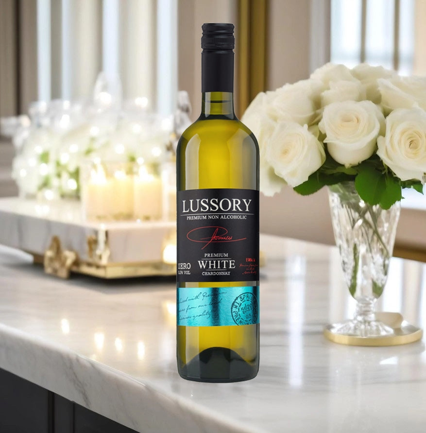 LUSSORY PREMIUM CHARDONNAY 0.0% — vegan still white wine