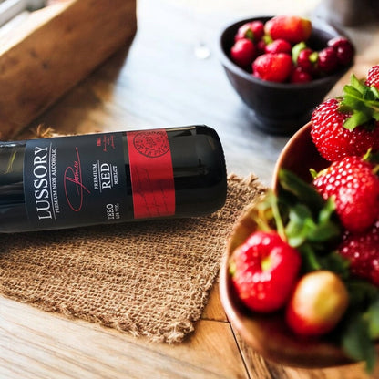 LUSSORY PREMIUM MERLOT 0.0% — vegan still red wine