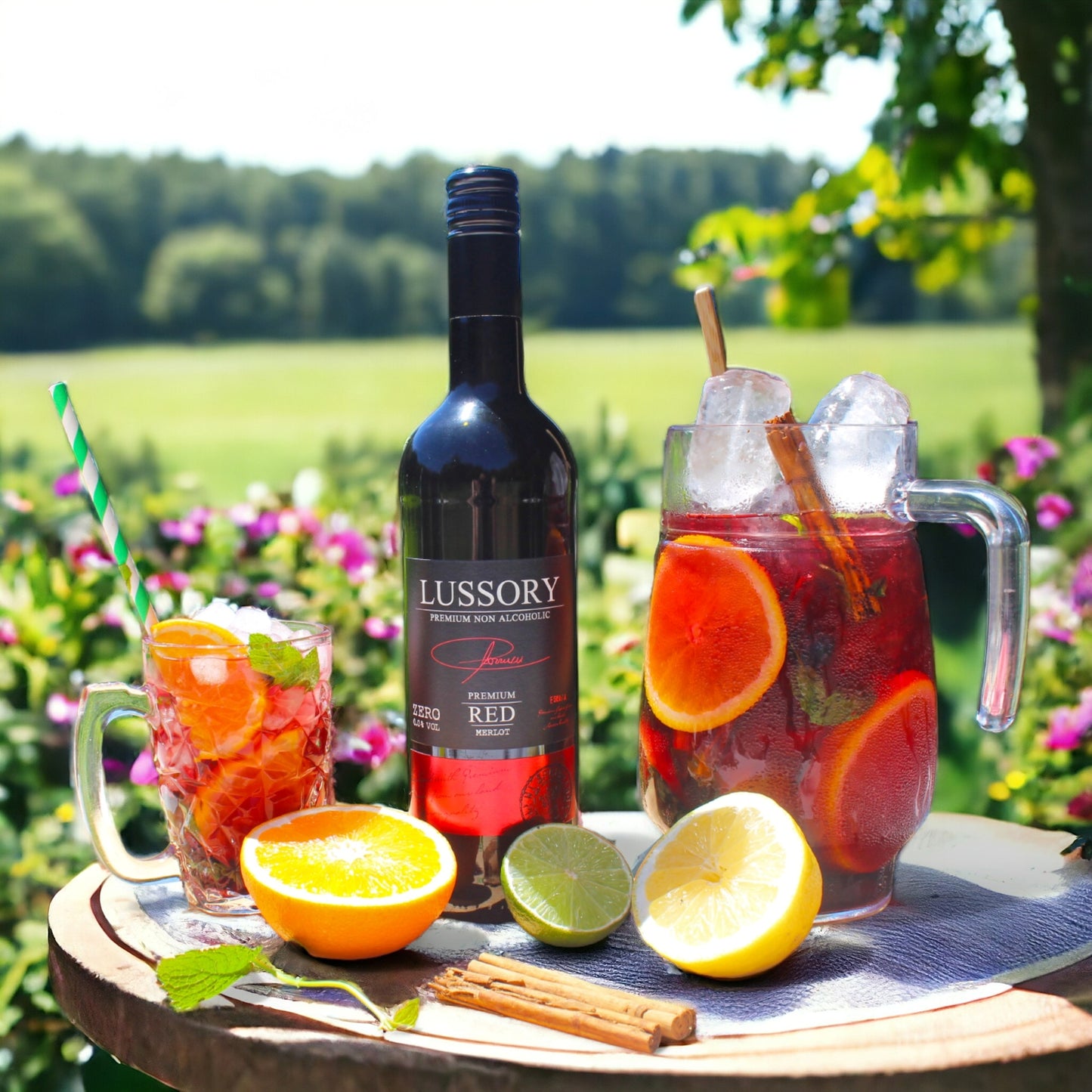 LUSSORY PREMIUM MERLOT 0.0% — vegan still red wine