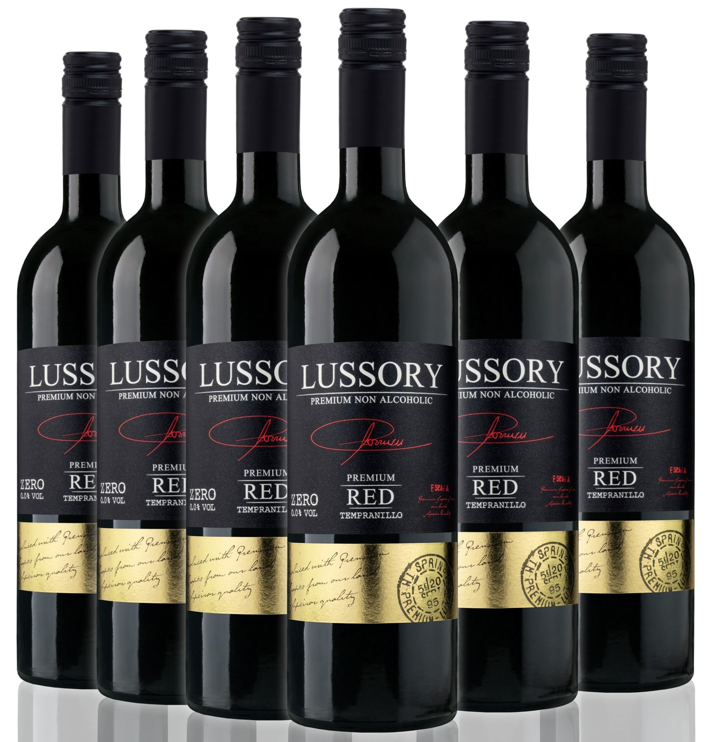 LUSSORY PREMIUM TEMPRANILLO 0.0% — vegan still red wine