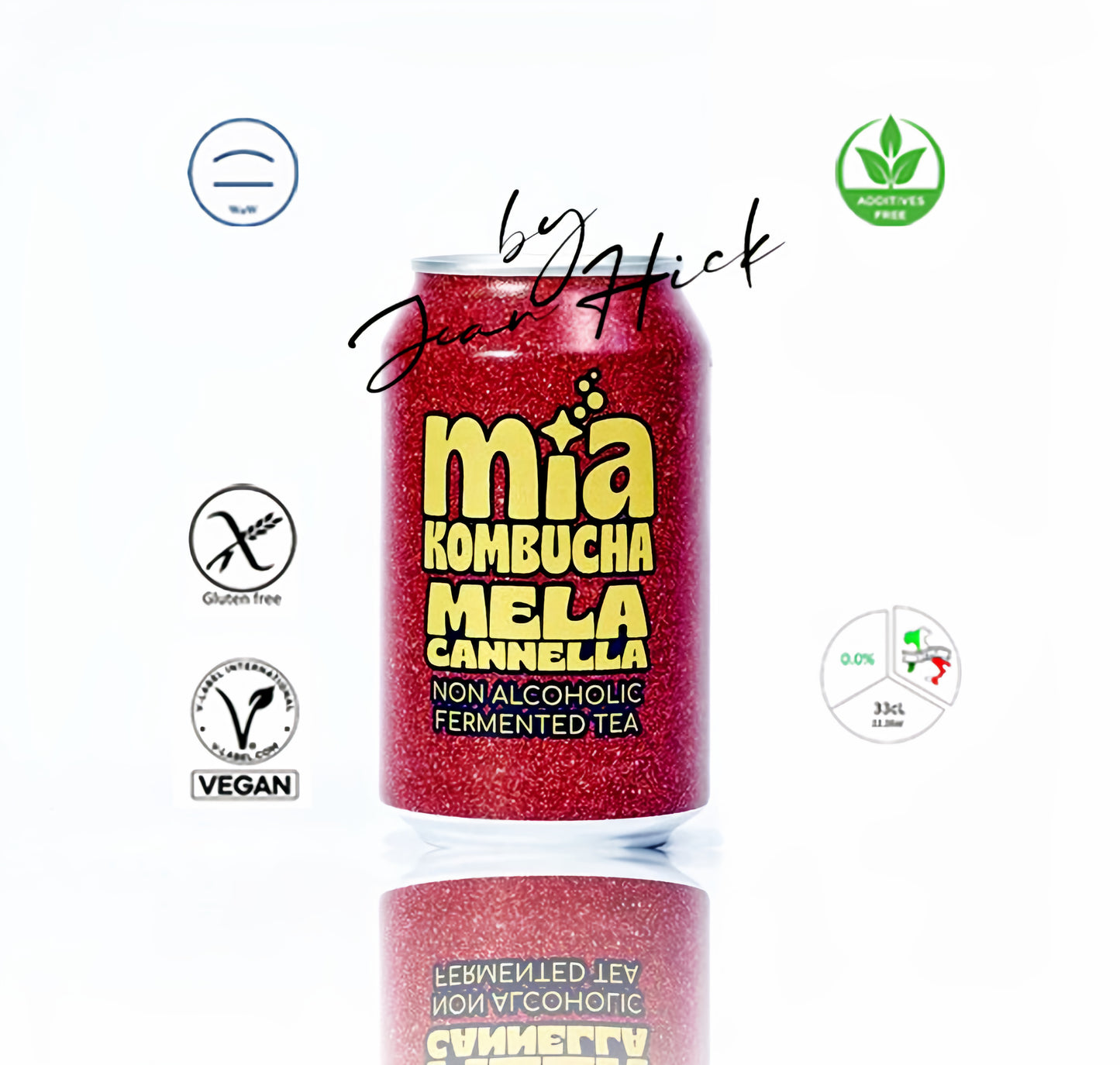 MIA KOMBUCHA - APPLE CINNAMON CAN