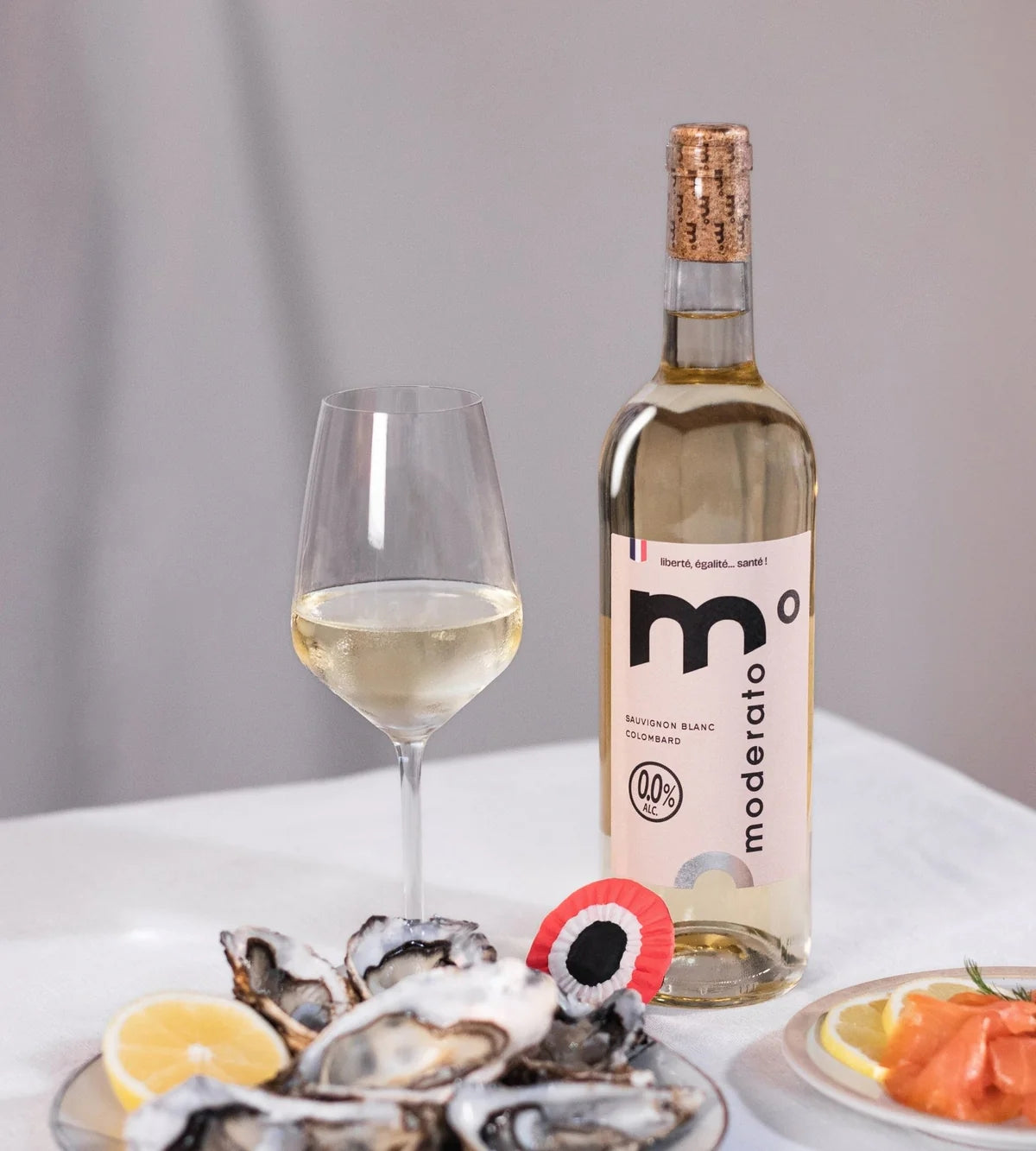 MODERATO° LE BLANC — cuvée originale 0.0%