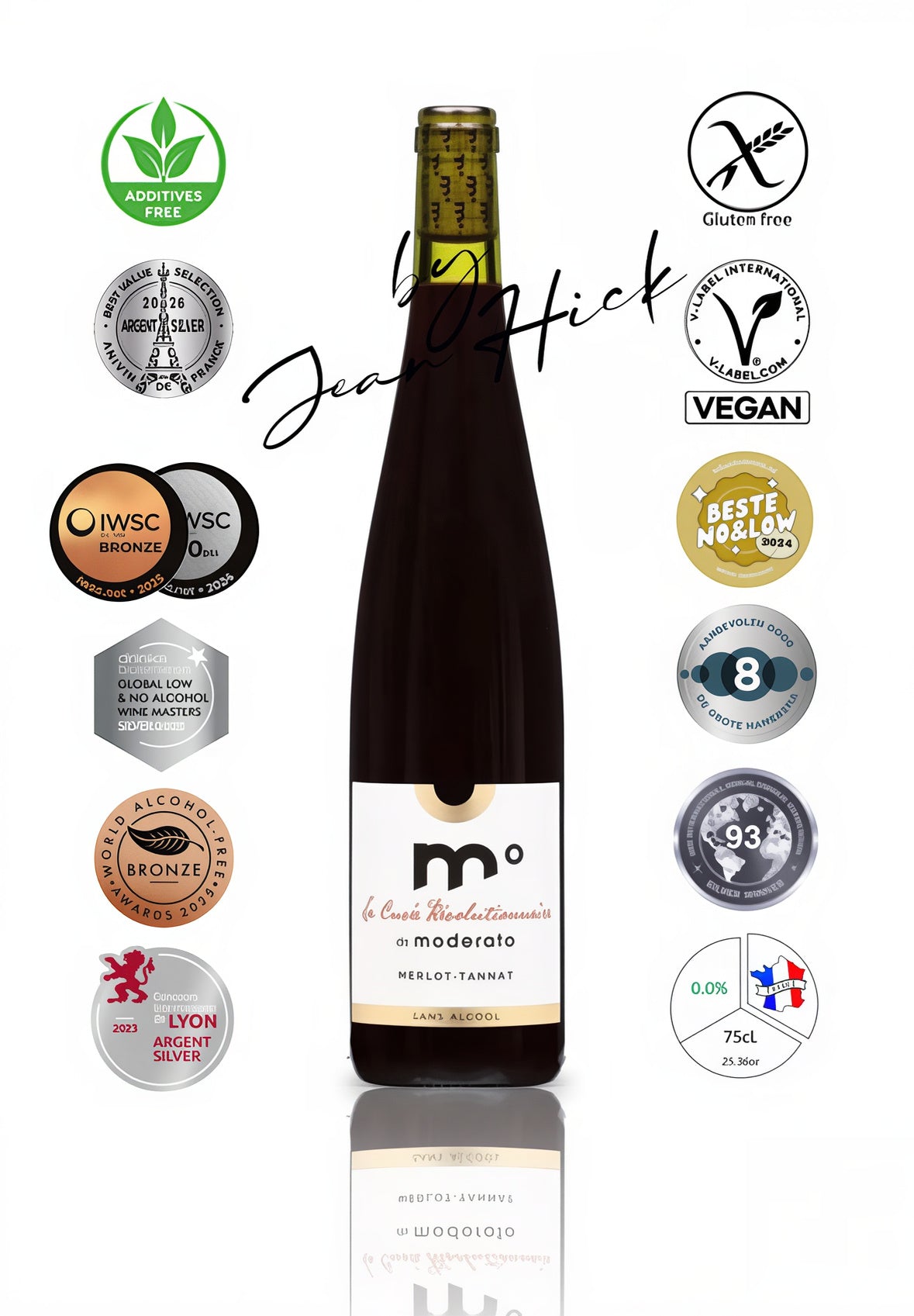 MODERATO° MERLOT-TANNAT — cuvée révolutionnaire