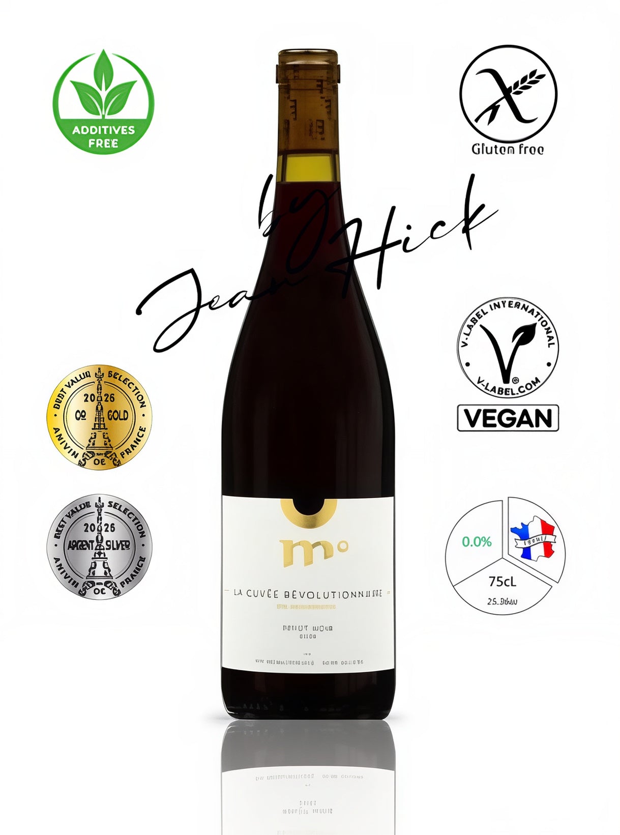 MODERATO° PINOT NOIR — cuvée révolutionnaire