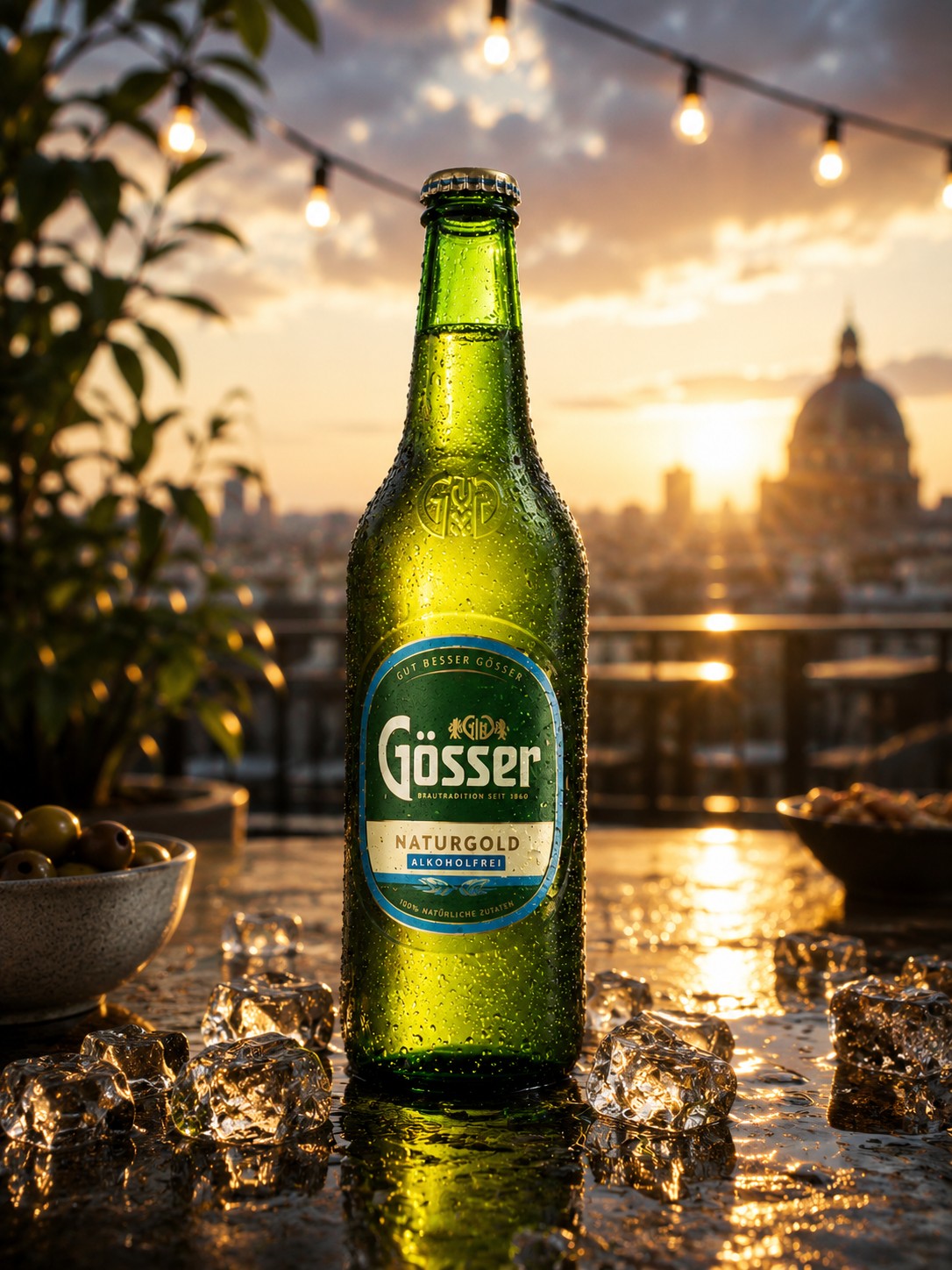 GÖSSER NATURGOLD — lager beer 0.0%