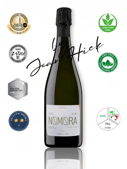 NOMORA N.1 - cuvée blanc alc.0.0% sparkling wine