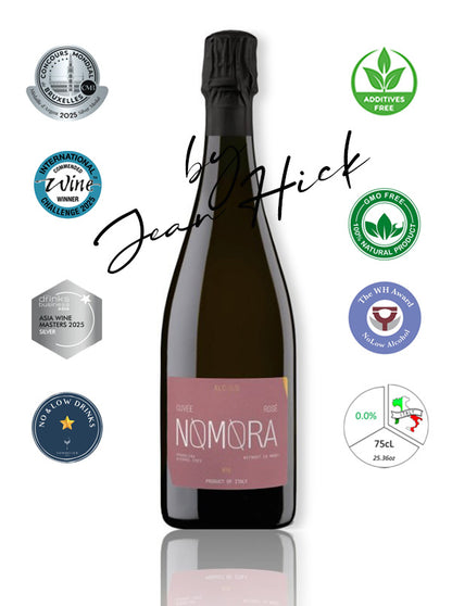 NOMORA N.2 - cuvée rosé alc.0.0% sparkling wine