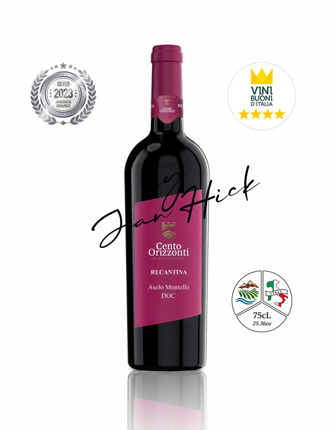 CENTO ORIZZONTI Recantina — La voce rossa autoctona di Asolo Montello
