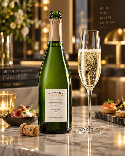 SILVANO FOLLADOR Extra Brut 2025 — Spumante di Valdobbiadene nella sua Espressione più Pura