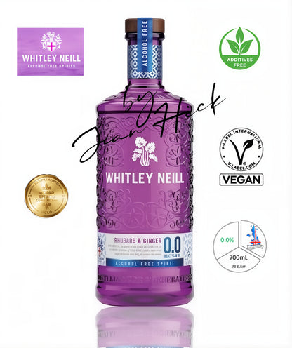 WHITLEY NEILL — rhubarb & ginger 0.0% (gin style)