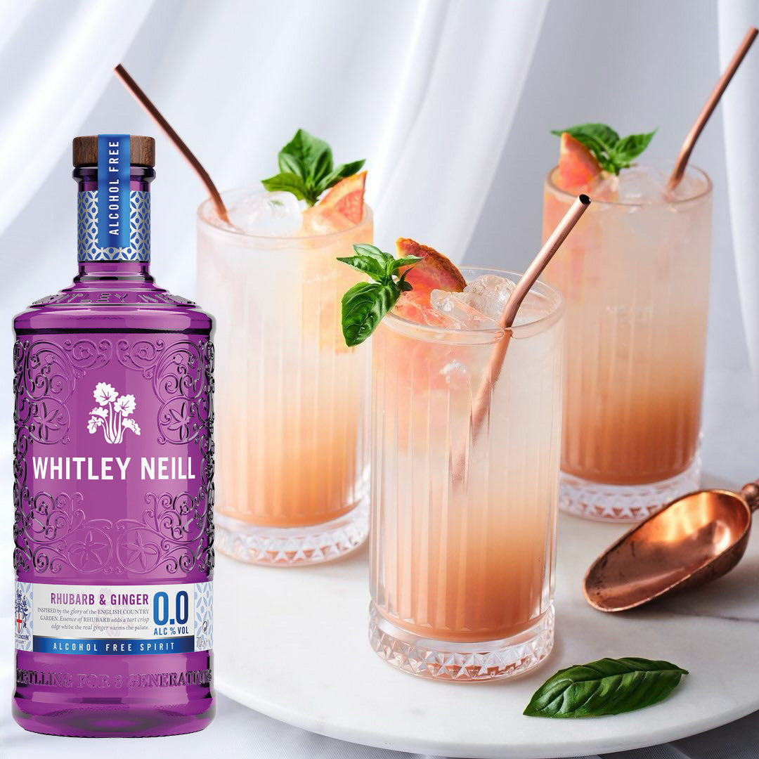 WHITLEY NEILL — rhubarb & ginger 0.0% (gin style)