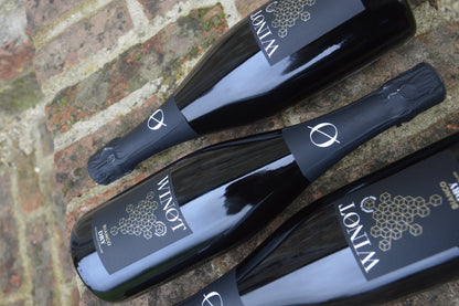 WINOT BIANCO DRY 0.0% — premium white sparkling wine from piedmont