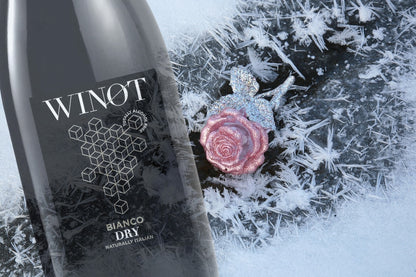 WINOT BIANCO DRY 0.0% — premium white sparkling wine from piedmont