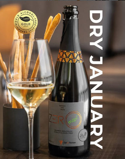 CA' DA ROMAN ZEROMAX 0.0% — piwi bio white estra-dry sparkling wine